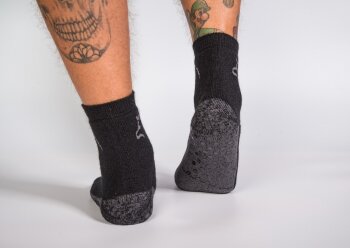 Footie Socke mit Anti Rutsch M: 39-41