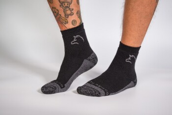 Footie Socke mit Anti Rutsch XL: 45-48