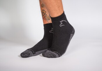 Footie Socke mit Anti Rutsch XL: 45-48