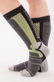 Alpaka Sportsocke - Funktionssocke "Extreme Sports Winter" dunkelgrau M 39-41