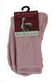 Alpaka Kindersocken baby-rosa 27-29