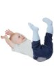 Alpaka Kindersocken baby-blau 15-17