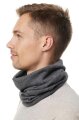 Damen Ringschal "Bergloop" aus Baby Alpakawolle grau