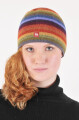 Unisex Mütze "Arco Iris" mit Baumwoll- gefüttert Ringelmuster