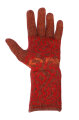 Fingerhandschuh "Chimu" für Damen rot S