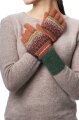 Fingerhandschuh "Luna" im Jacquard- Strick L