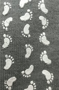 Kinder ABS Socken grau 27-29