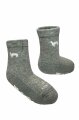 Kinder ABS Socken grau 27-29