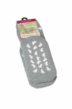 Kinder ABS Socken groß Grau 30-32