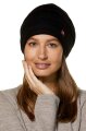 Mütze "Caminos" Beanie Biesen gefüttert schwarz L