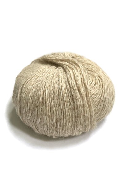 100% Baby Alpaka Wolle N-105 Beige Melange