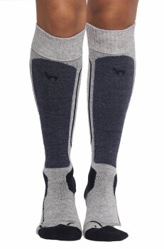 Sport- und Reit Socken grau 36-38