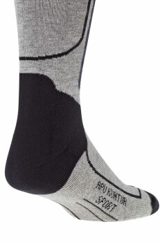 Sport- und Reit Socken grau 36-38