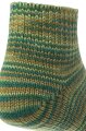 Alpaka Freizeitsocken meliert S 36-38 grün meliert