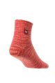 Alpaka Freizeitsocken meliert S 36-38 rot meliert