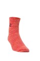 Alpaka Freizeitsocken meliert S 36-38 rot meliert