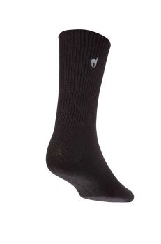 Alpaka Socken SOFT aus 52% Alpaka & 18% Wolle schwarz M 39-41