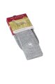 Alpaka Socken SOFT aus 52% Alpaka & 18% Wolle silbergrau L 42-44