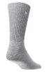 Alpaka Socken SOFT aus 52% Alpaka & 18% Wolle silbergrau L 42-44