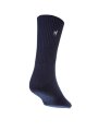 Alpaka Socken SOFT aus 52% Alpaka & 18% Wolle blau M 39-41