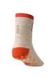 ABS Kindersöcken mit Alpaka Motiv orange 18-20