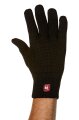 Fingerhandschuh gefüttert schwarz M